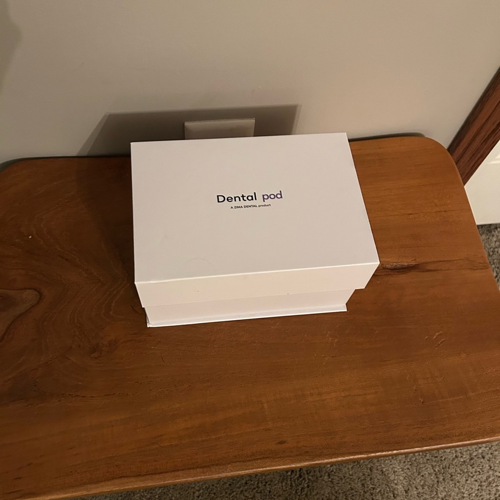 White Dental Pod unused